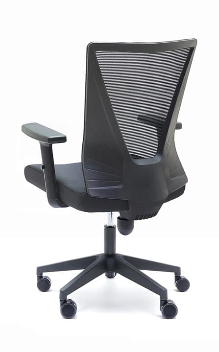 Tirana Silla de oficina Cómoda ergonómica marca euromof color negro