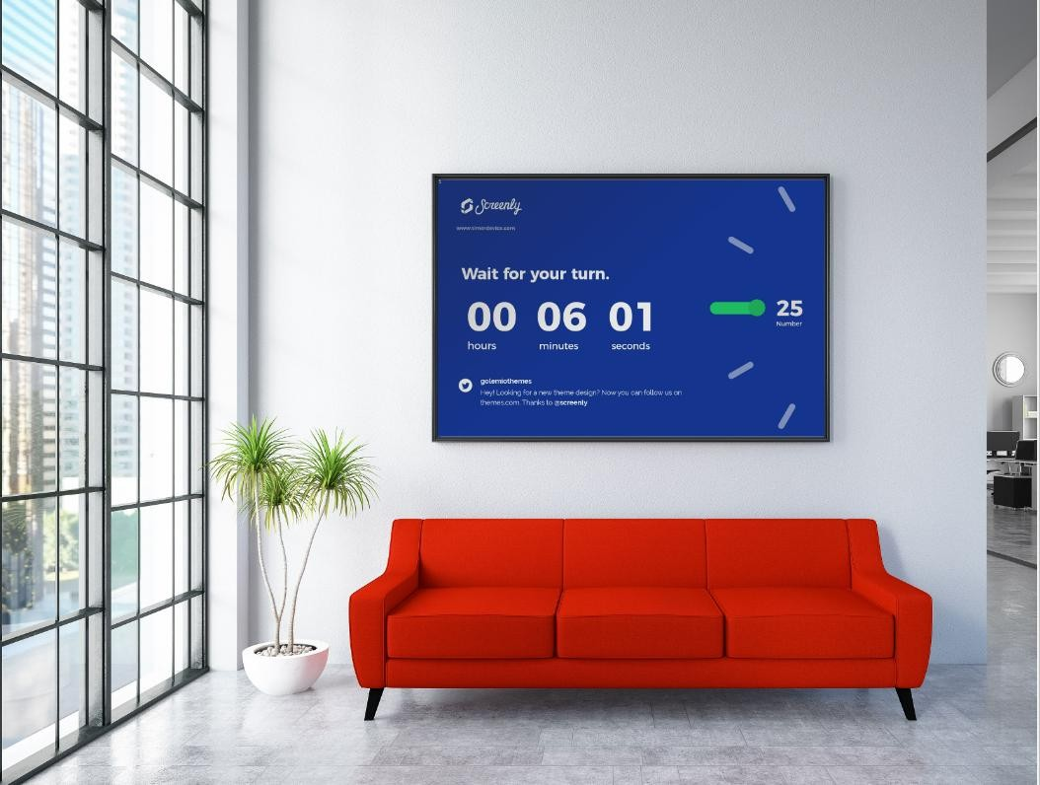 Pantalla gestión de contenidos