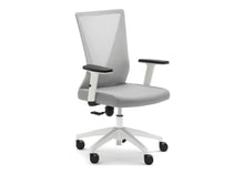Tirana Silla de oficina Cómoda ergonómica marca euromof color blanco